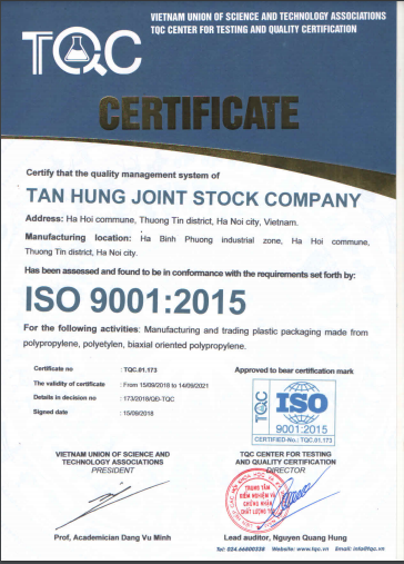 ISO 9001:2015を日本語に翻訳してください。